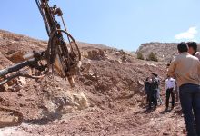 گزارش تصویری بازدید رئیس  و دانشجویان کارشناسی ارشد معدن ، نفت و ژئوفیزیک ازمعدن بوکسیت تاش 